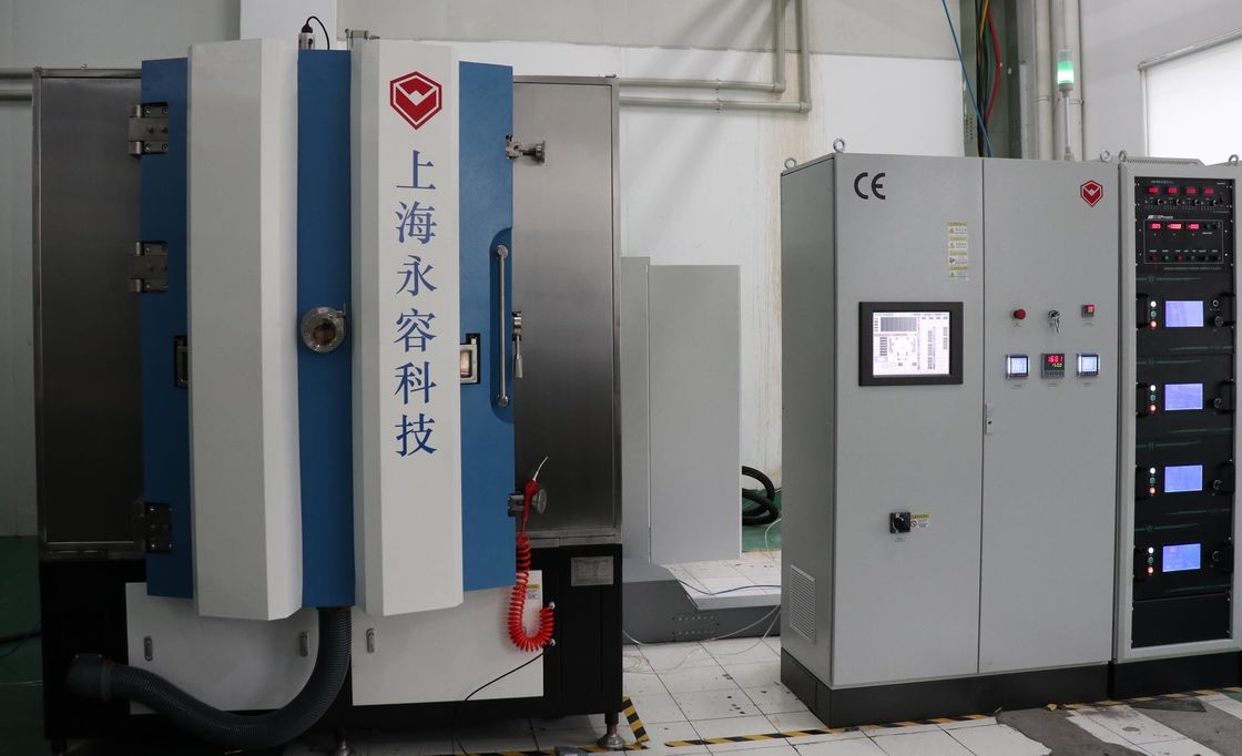 Electronic Circuit Board Copper Deposition Machine / Electronics Chips Magnetron Sputtering System