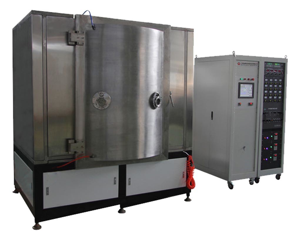 PVD Plating Glass Coating Machine TiC Deep Black Coating By Arc Evaporation
