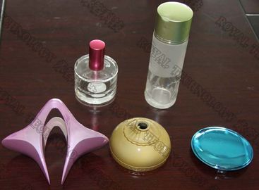 プラスチック化粧品のビンの王冠の熱蒸発のコーティングの単位のコーティング、華麗な色を金属で処理するPVD