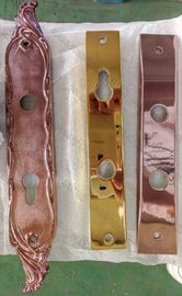 ローズの金のドア ハンドル イオンめっき機械、チタニウムの窒化物PVDのコーティング装置