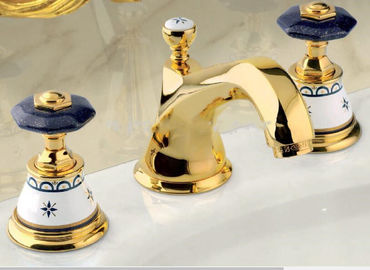 浴室の付属品の金張り機械、蛇口は金、真鍮の蛇口のZrNの金PVDのめっき機械を錫メッキします