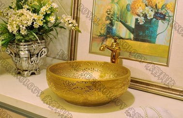 陶磁器の洗面器のPVDの真空の金張り機械、製陶術のPVDの錫の金張り