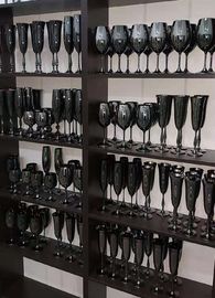 ステンレス鋼の、ガラスおよび陶磁器項目のための黒い色PVDのコーティング サービス