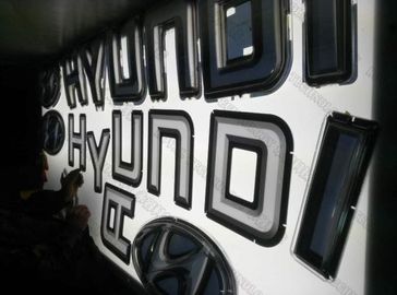 良い価格 PMMAによって照らされた3Dはサービスを金属で処理している車のロゴ板、アクリル3Dの形成および真空を導きました オンライン
