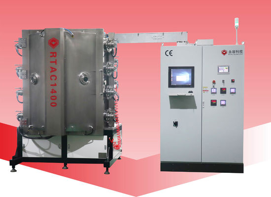 質  2-Sides TiN Gold Color Coating Machine, PVD Ion plating machine 工場