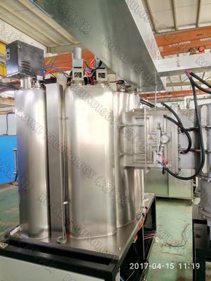 良い価格 陶磁PVD真空塗装機 工業用表面処理用アルゴンガスタイプとカスタム製の色を供給する オンライン