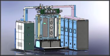 良い価格 PECVD DLCの薄膜の真空メッキ装置、グラファイトの放出させる沈殿システム オンライン