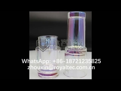 つかみどころがない色ガラス製品