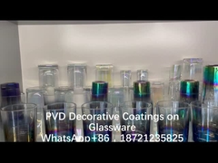 高真空ガラスコーティングマシン PVD 装飾コーティングシステム